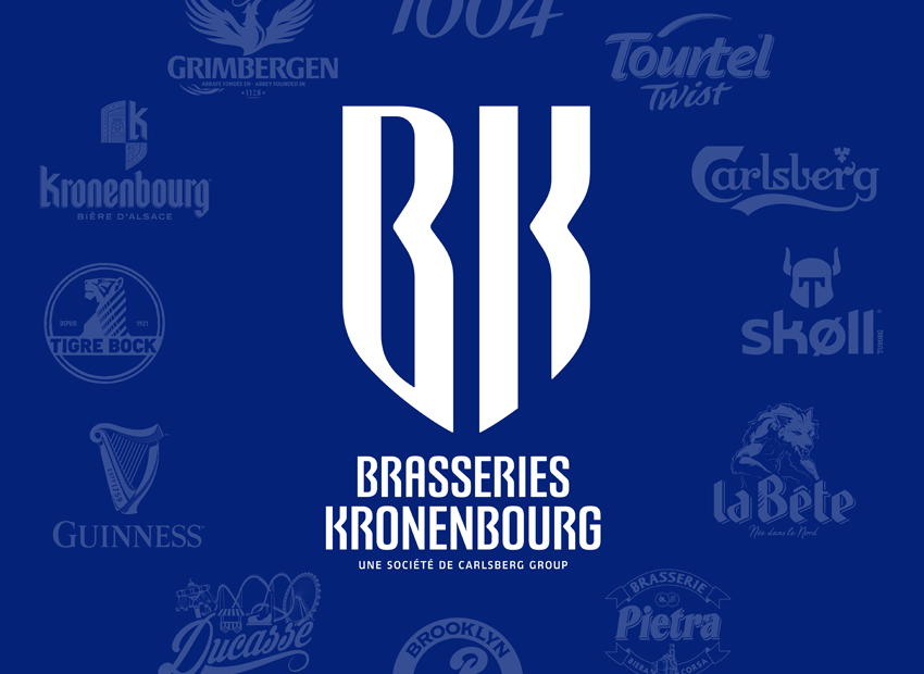 Une toute nouvelle identité pour les Brasseries Kronenbourg, signée Carré Noir