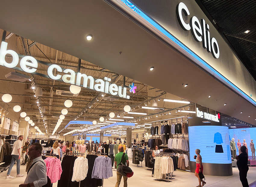 Camaïeu renaît sous le nom de Be Camaïeu, en rejoignant la famille Celio avec une ...